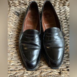 Allen Edmonds Dark Brown Leather Slip-Ons